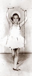 Gari Stein as a child dancer